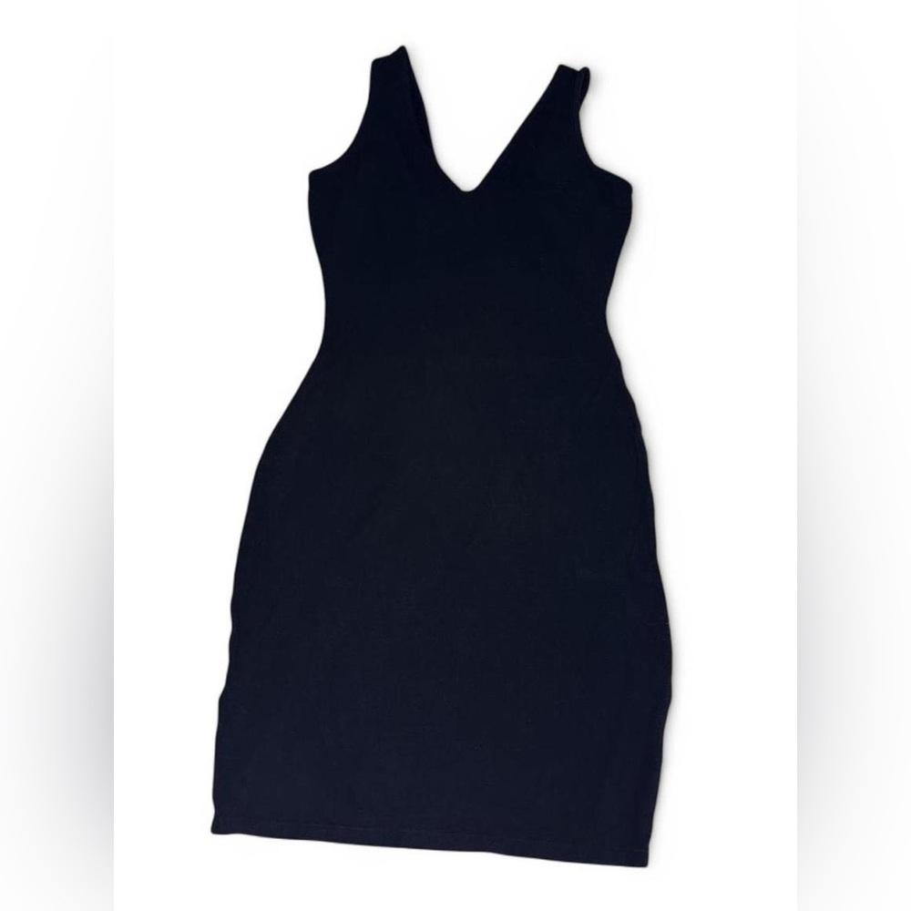 Forever 21 Black Sheath V-Neck Cocktail Dress